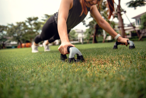 Fitness,Training,Outdoor,,Healthy,Lifestyle,Concept.,Closeup,-,Sport,Woman